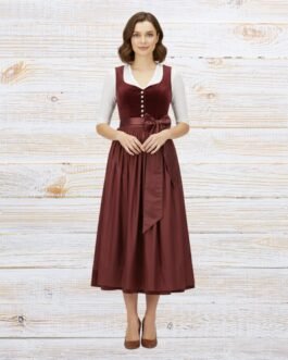 Handmade Dirndl Dress for Oktoberfest & Bavarian Style