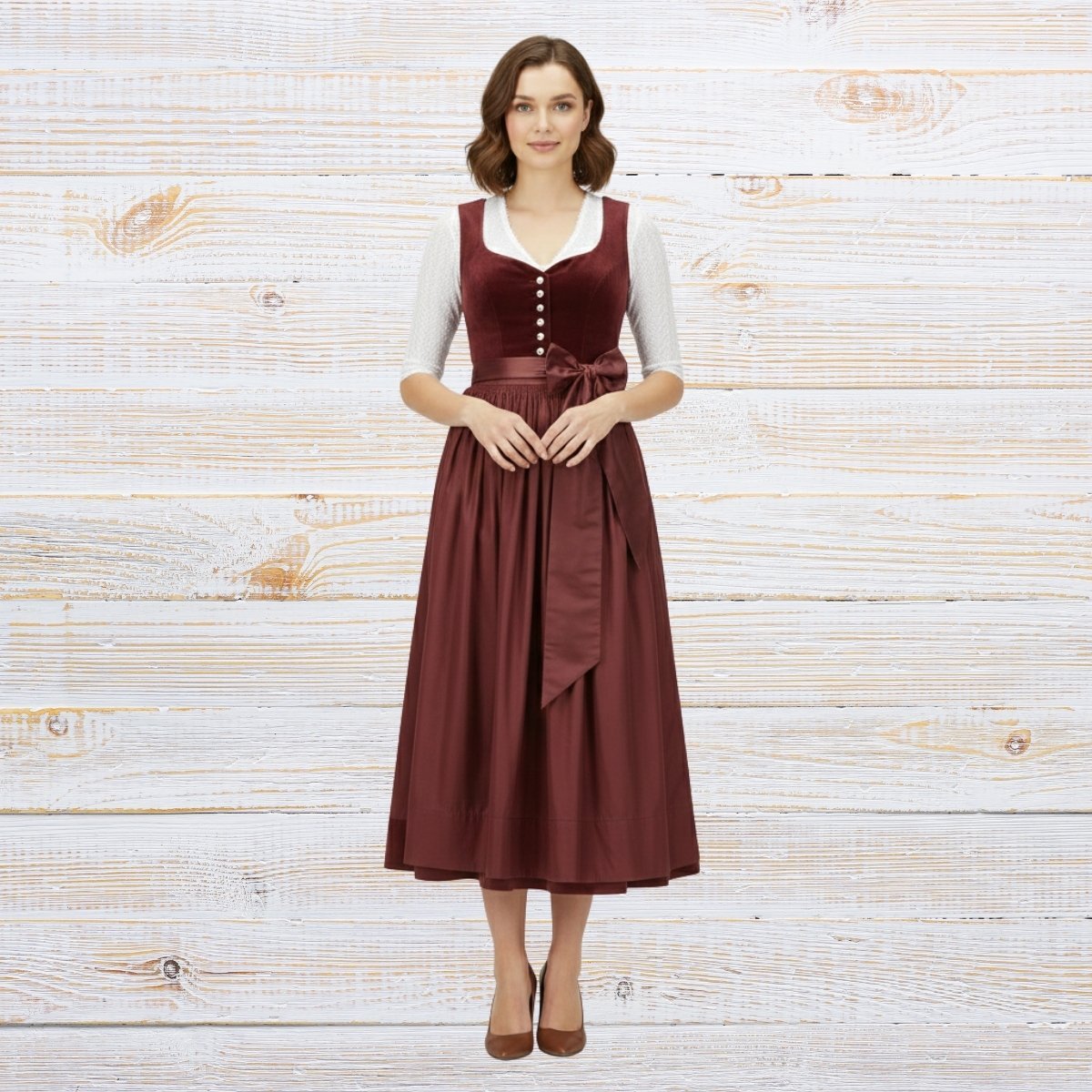 Handmade Dirndl Dress for Oktoberfest & Bavarian Style