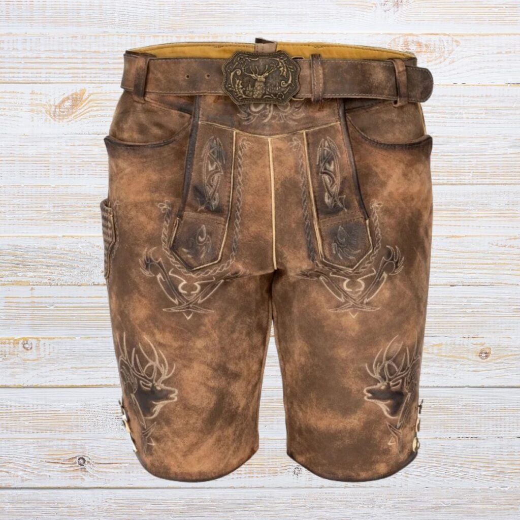 Traditional German Lederhosen for Men
